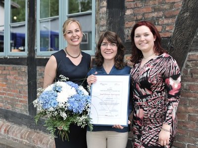 Gewinnerinnen des 7. Young Professionals' Awards Logistics